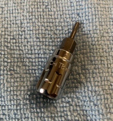 GearWrench 89007, 1/4'' Antrieb Wirbel T8 Torx Stern Steckschlüssel KOSTENLOSER SCHNELLER VERSAND