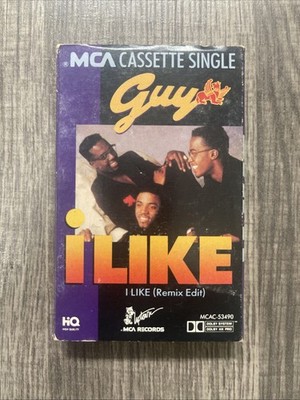 Guy - I Like (I Like Remix Edit) Cassette Single (1989)