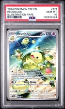 PSA 10 Gem Mint Reuniclus 171/162 Temporal Forces Illustration Rare Pokemon TCG