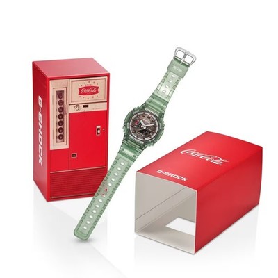 G-Shock x Coca-Cola 140th GA-2100CC-3AJR Green Bottle Glass Design