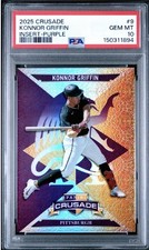 2025 Panini Crusade - Crusade Konnor Griffin #9 (RC) Pirates PSA 10 Pop 2 - /99