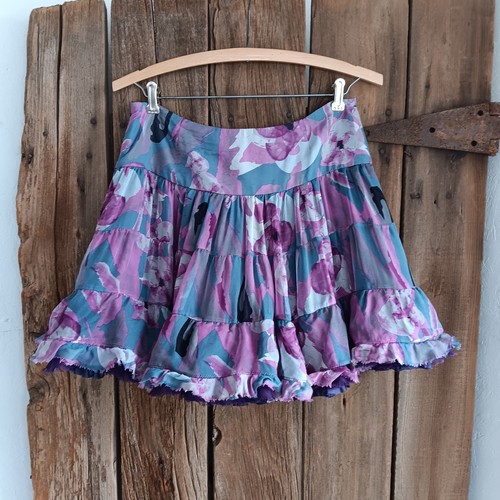 Minifalda de seda Twelve by Twelve Los Angeles forro de falda interior pequeña *A - Imagen 2 de 9