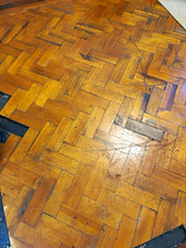 Reclaimed Parquet Flooring Blocks Herringbone approx 15m²