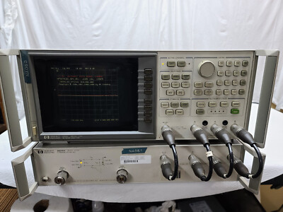 HP Agilent 8753B Network Analyzer & 85047A S-Parameter Test Set 300kHz - 3.0GHz
