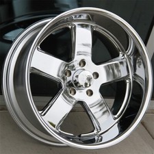 Set4 20x8.020x9.5 5x127 Et1mm Cb78mm Us Mags Chrome Plated Wheels