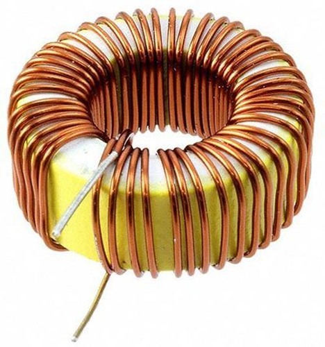 1 x RS Pro 100 μH ±15% Power Inductor, 3A Idc, 80mΩ Rdc DP - Picture 2 of 2