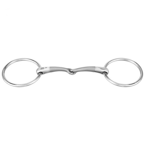 Sprenger Satinox Loose Ring Snaffle Bit Single/Double Jointed Lozenge Ergonomic - Picture 8 of 9