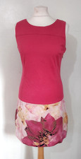 GUESS By Marciano Size 8-10 PINK SILK Blend Sleeveless DRESS