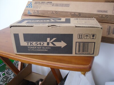 Genuine Kyocera 1T02HL0US0 Model TK-542K Black Toner Cartridge,