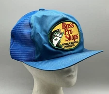 VTG K-Brand BASS PRO SHOPS Trucker Hat Cap Snapback Headquarters MO 70s 80s USA