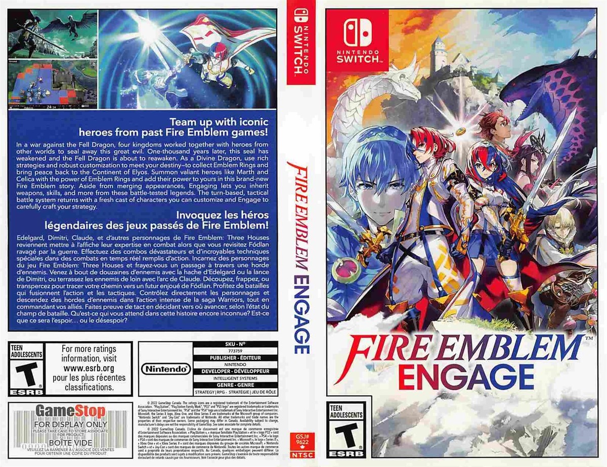 Nintendo Switch FIRE EMBLEM ENGAGE ELYOS COLLECTION Fire Emblem Engage Elyos Collection Nintendo Switch Divine