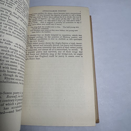 1944 A CRITICAL HISTORY OF ENGLISH POETRY: Herbert Grierson, First Edition, HCDJ - Picture 12 of 23