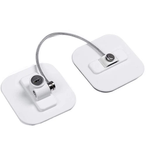 Fridge Lock,Refrigerator Locks,Freezer Lock with Key for Child Safety,Lockshh
