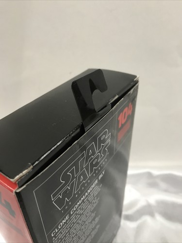 Star Wars Black Series Clone Commander Bly New Damaged Box Only - Picture 3 of 3