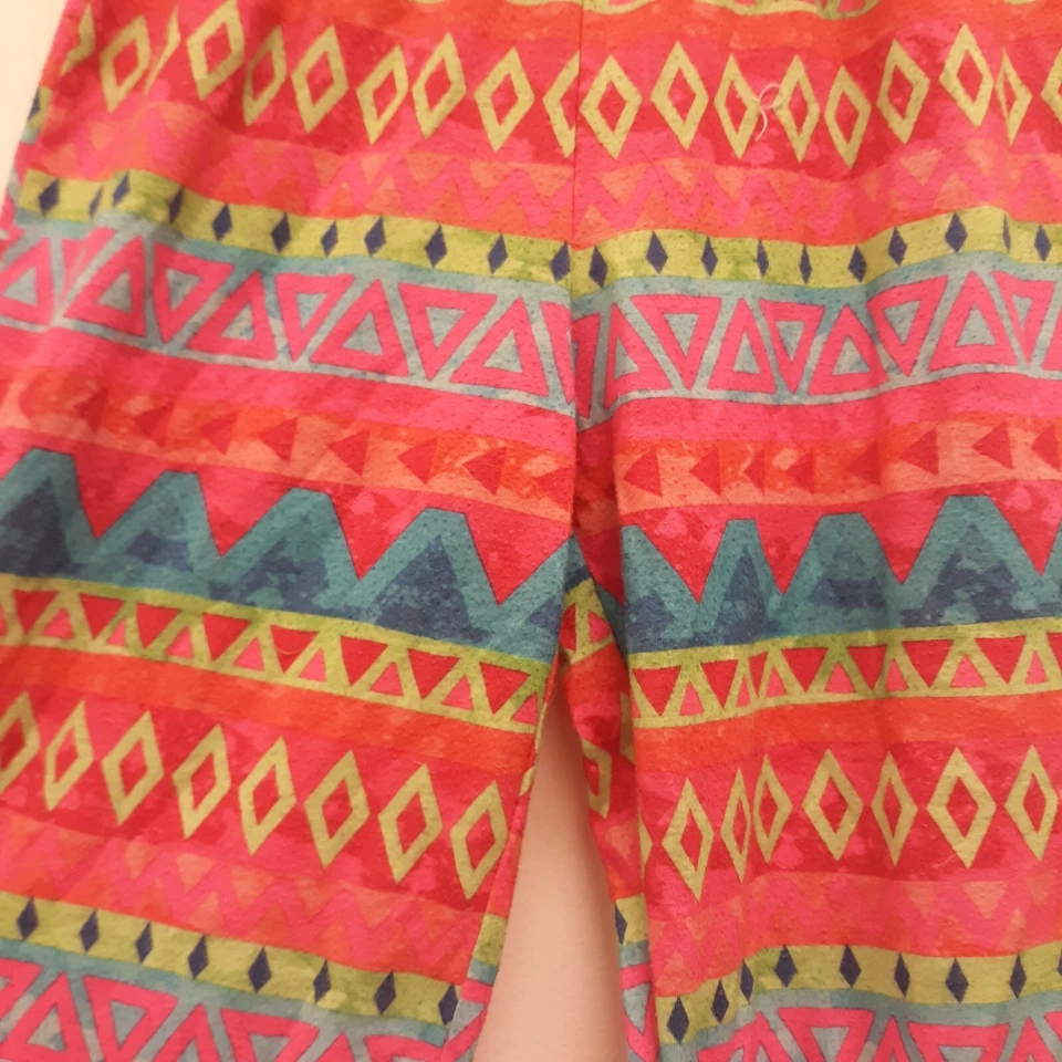 Circo Sleepwear Pants Size S Multicolor Geometric 100% Polyester free shipping  - Image 3 of 4