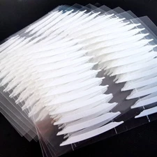 120pcs/lot Double sided Invisible Thin Eyelid Clear Adhesive Sticker Tape