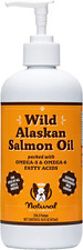 Wild Alaskan Salmon Oil for Dogs 16Oz Skin  Coat Supplement for Dogs, Dog Oil