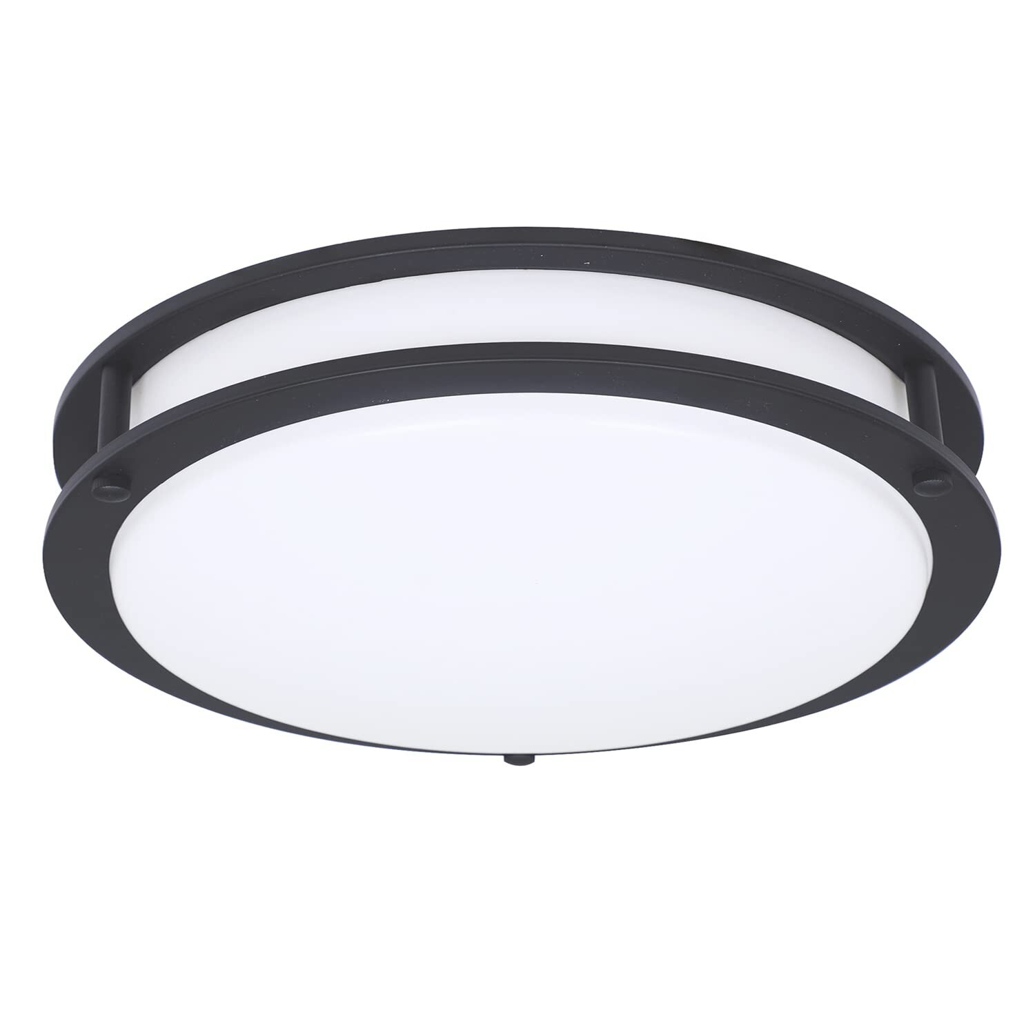 DESIGNERS FOUNTAIN Flush Mount Ceiling Light, 10 Inch Round LED DC Lighting F...