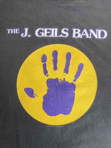 VINTAGE-1999- J. GEILS BAND “GREAT AMERICAN HOUSE PARTY TOUR" CONCERT T-SHIRT-XL