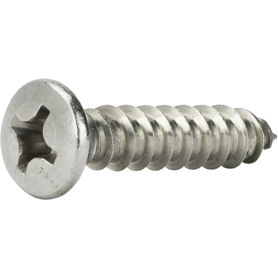 Prime-Line #14 x 1-1/4 in. Grade 18-8 Stainless Steel Phillips Drive