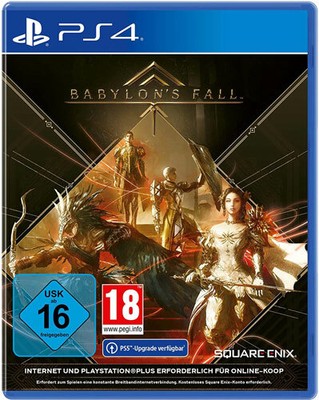 Sony PS4 Playstation 4 Spiel Babylons Fall NEU NEW 55