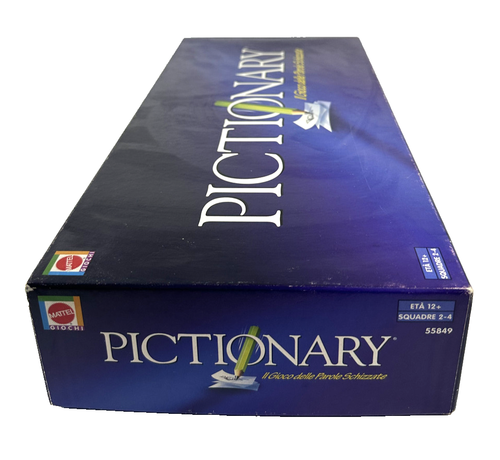 PICTIONARY GIOCO IN SCATOLA MATTEL 2002 VINTAGE - Foto 9 di 13