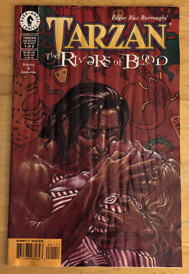 1999 Dark Horse Tarzan Rivers Of Blood 1 Anticevic Story Kordey Art Star Wars Ad