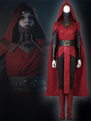Star Wars Nightsister Merrin Cosplay Outfits Dark Jedi Witch Halloween Costume 