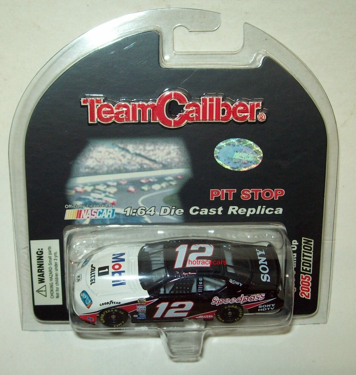 Ryan Newman 2005 Mobil 1 Speedpass #12 Penske Dodge Charger 1/64