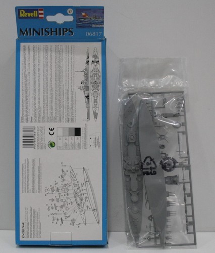 MAQUETA REVELL MINISHIPS 06817 GNEISEAU ESCALA 1/1200 - Imagen 2 de 2