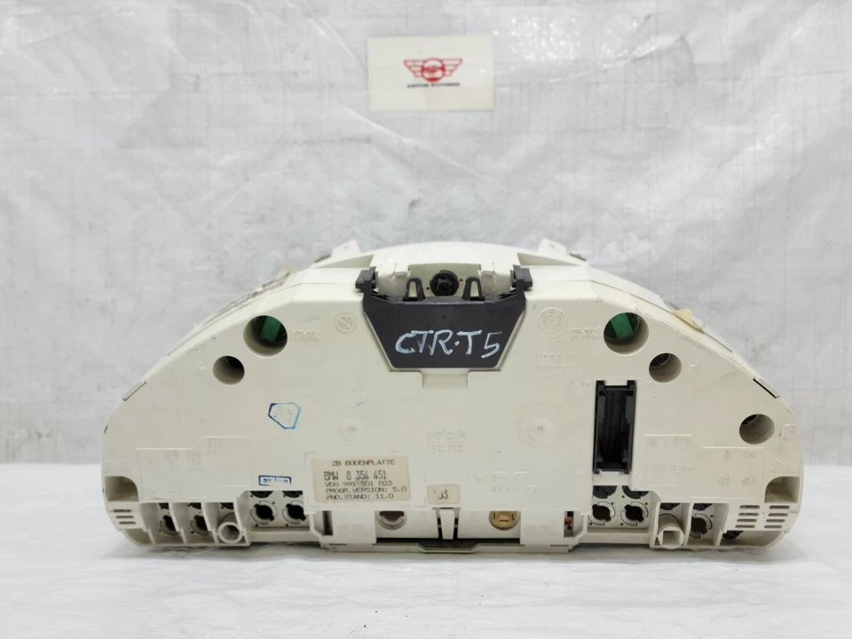 BMW E31 Serie 8 850I 1991-1997 velocímetro cuadro de instrumentos medidor OEM 1383326 Foto 4 de 4