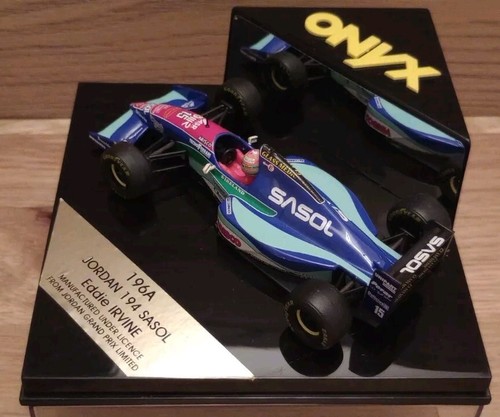 Onyx 196A Jordan 194 Sasol Eddie Irvine F1 Model, Scale 1:43 - Picture 2 of 6