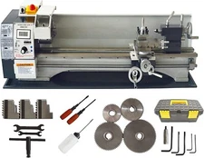 TECHTONGDA® WM210V Metric Precision Metal Bench Lathe 8"*24" 1100W