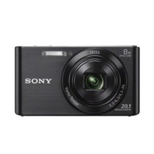 Sony DSC-W830 Cyber-Shot 20.1MP 8x zoom Digital Camera Silver Black