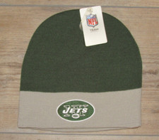 New York Jets NFL Team Apparel TD Cuffless Beanie Winter Knit hat cap Men's
