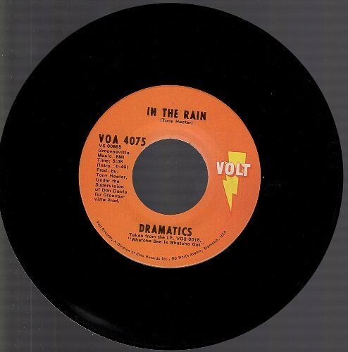 Dramatics - In The Rain / (Gimme Some) Good Soul Music 7" 45 Single