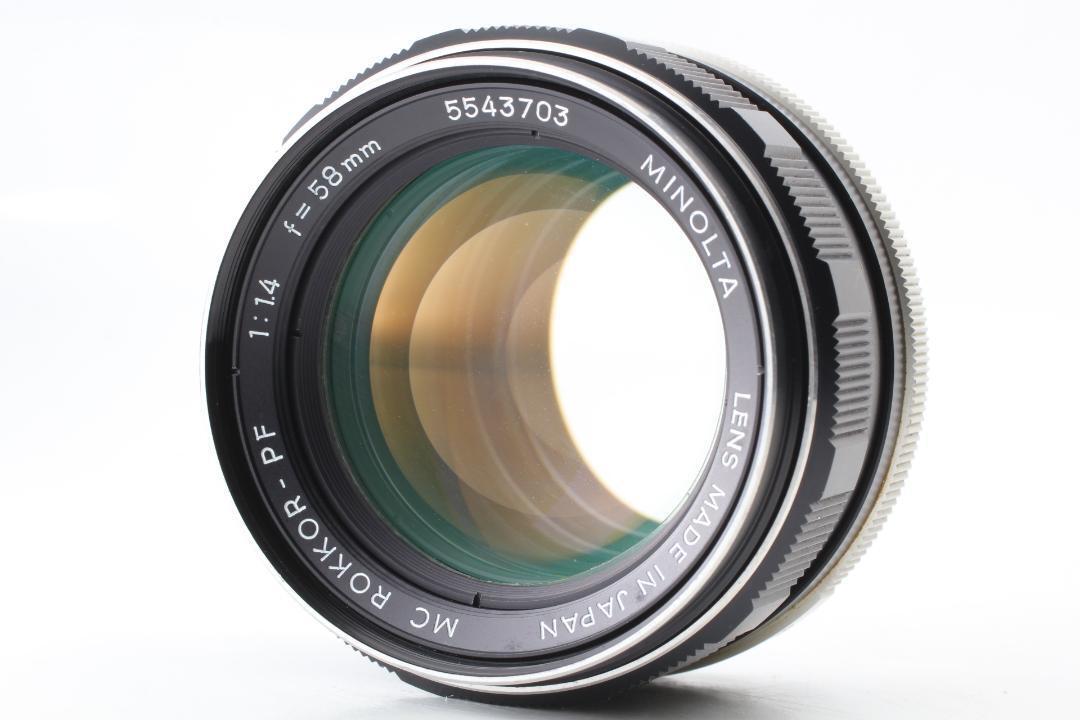 Refurbished Minolta Mc Rokkor-Pf 58Mm F1.4 | eBay Refurbished Minolta Mc Rokkor-Pf 58Mm F1.4 | eBay