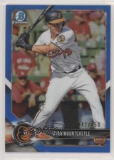 2018 Bowman Draft Chrome Blue Refractor 42/150 Ryan Mountcastle #BDC-167 2l4