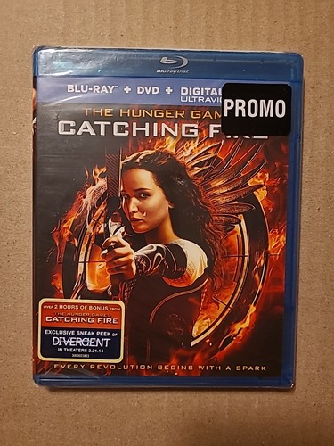 Brand New Factory The Hunger Games Catching Fire Blu Ray DVD Promo Disc