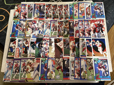 (115) Andre Tippett Football Cards Base Lot New England Patriots Collection