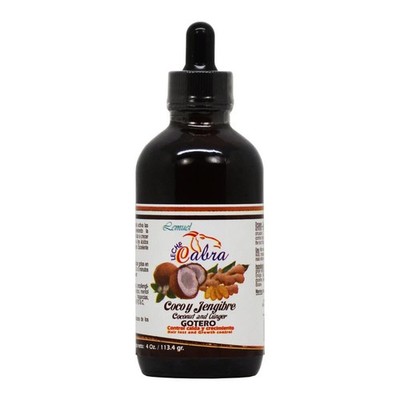 Lemuel Leche Cabra Coco y Jengibre Coconut and Ginger Gotero Drop 4oz, hair grow