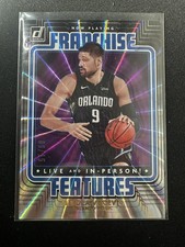 2020-21 Donruss #22 Nikola Vucevic Franchise Features Holo Red Laser #/99