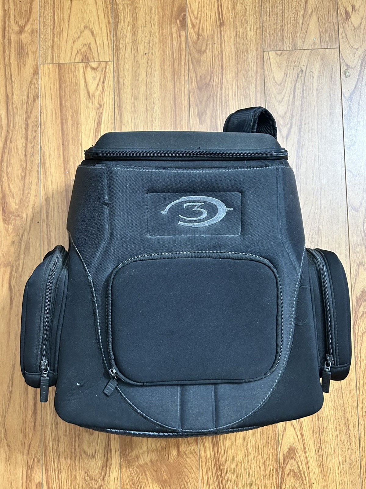 Halo 3 Microsoft Xbox 360 Bungie Promo Console Travel Crossbody Backpack Black