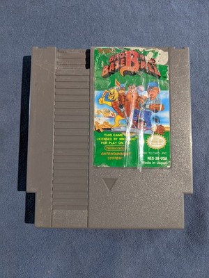 Tecmo Bad News Baseball NES Game Cartridge 1990 Nintendo
