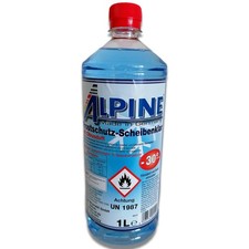 ALPINE Frostschutz Scheibenklar -30°C 1L Scheibenfrostschutz Konzentrat Blau