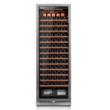 Ca'Lefort 40-65°F Wine Cooler W/Glass Door,Shelves 3 LED Lights Free Ship