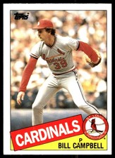 Bill Campbell 1985 Topps Traded #15T Cardinals MLB READ FREE SHIP AutographDen