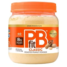 PBfit 24 Ounce Classic Peanut Butter Powder, Powdered 24 (Pack of 1) 