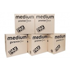 StorePAK Medium 64L Heavy Duty Double Wall Moving Storage Boxes Pack 10 UK Made