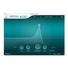 FabFilter Micro Audio Filter Plug-In with Analog-Style Sound